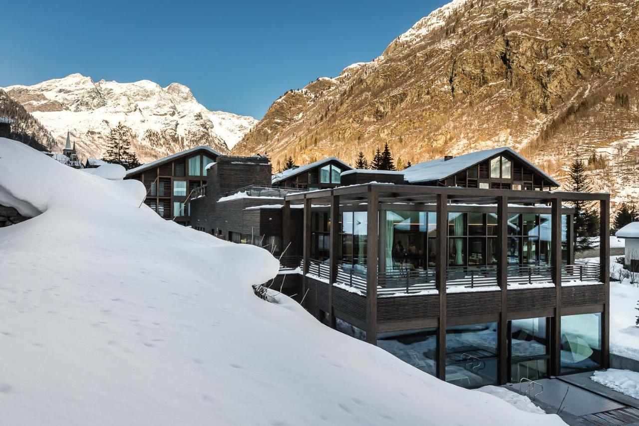 Nh Collection Alagna Mirtillo Rosso Alagna Valsesia Exterior foto