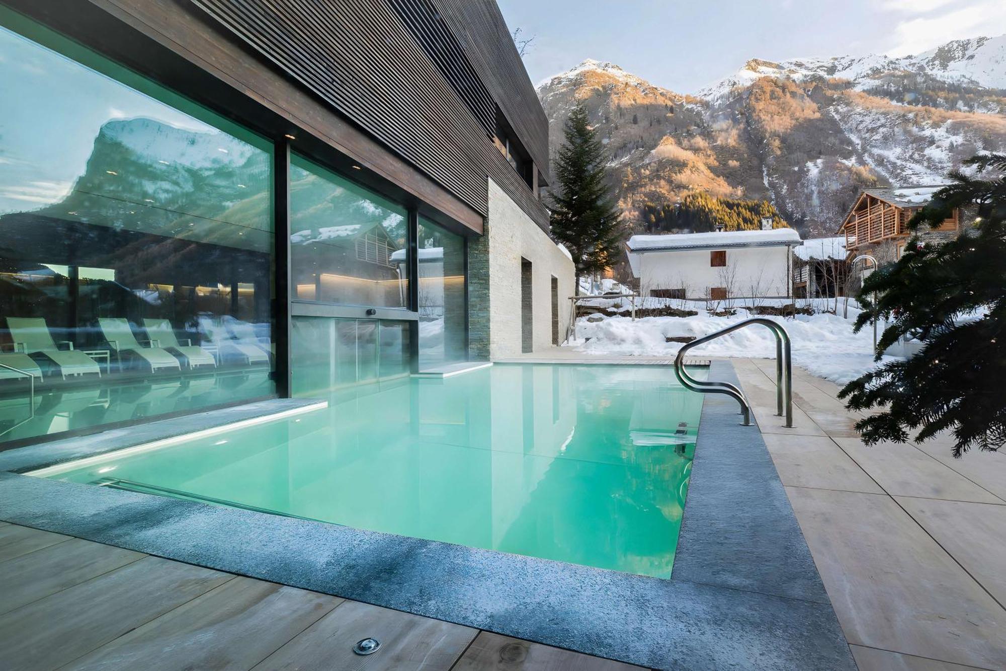 Nh Collection Alagna Mirtillo Rosso Alagna Valsesia Exterior foto