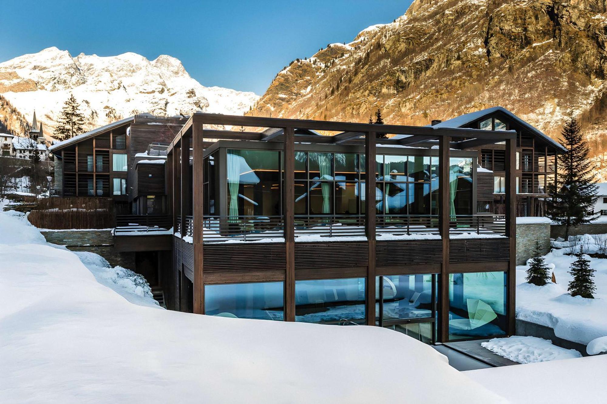 Nh Collection Alagna Mirtillo Rosso Alagna Valsesia Exterior foto